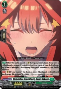 x1 Unfamiliar Intonations, Itsuki Nakano - DZ-BT02/EX29EN - EXC CFV M/NM - Picture 1 of 1