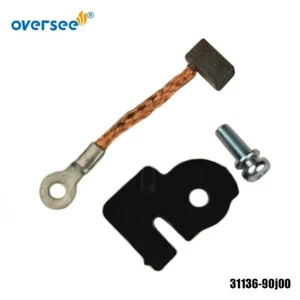Juego de cepillos de carbono 31133-90J00 para motor fueraborda Suzuki 60-70-80-90-140-150-300 hp - Imagen 1 de 3