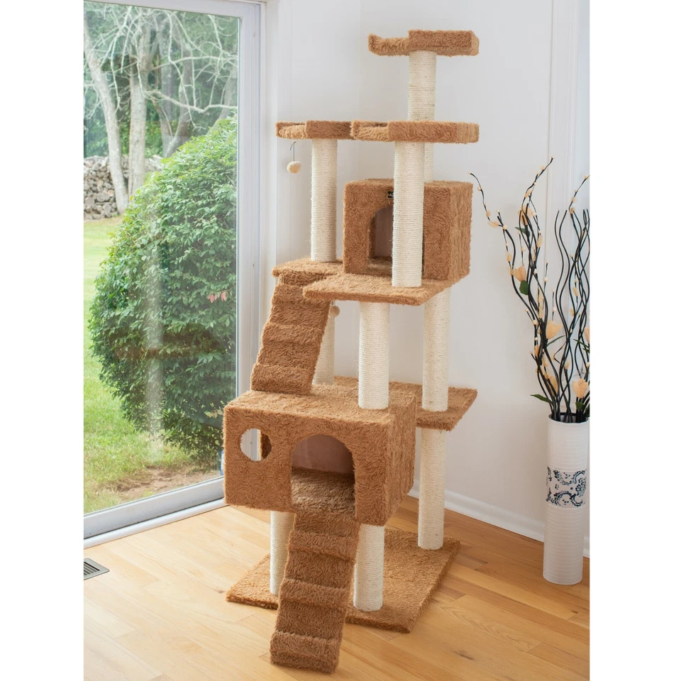 Armarkat Classic real wood Cat Tree Model A7407 - Image 1 of 4