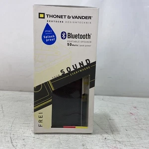 THONET & VANDER Frei Portable BlueTooth Speaker Black - Picture 1 of 6