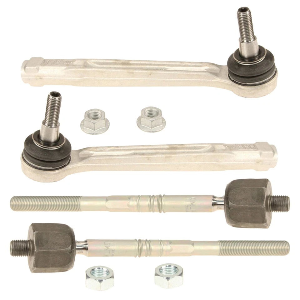 Kit de extremo de varilla de amarre de dirección interior exterior Lemquire de 4 piezas para 911 Boxster Cayman Spyder Foto 1 de 1