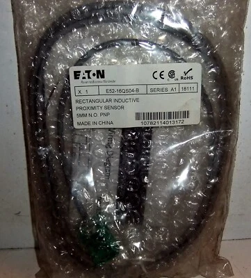 Eaton E52-16QS04-B Rectangular Inductive Proximity Sensor PNP - Image 1 of 3