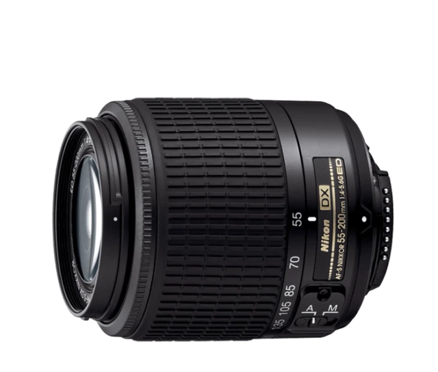 Nikon Zoom-NIKKOR 55-200mm f/4.0-5.6 DX G SWM AF-S VR IF A/M ED Lens