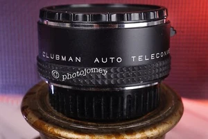 teleconverter for Pentax PK bayonet with case and caps by Clubman Mint. - Picture 1 of 5