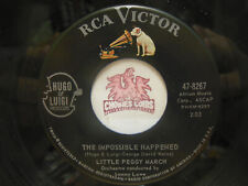 Little Peggy March – The Impossible Happened / Waterfall, 45 RPM, NM (22I)