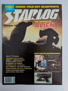 Starlog Magazine No. 26 September 1979 Alien Day After Tomorrow Blueprint Intact - Picture 1 of 4