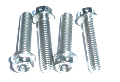 HONDA CT110 Trail 1980 - 1993 钛合金手柄杆夹支架螺栓 4 螺栓比赛 — 第 1/4 张图片