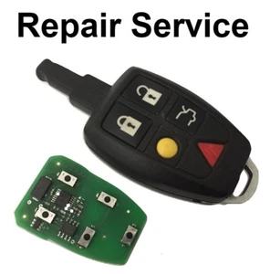 Reparatur Service Für Volvo S60 S80 XC70 XC90 5 Knöpfe Remote Schlüssel Anhänger - Picture 1 of 1