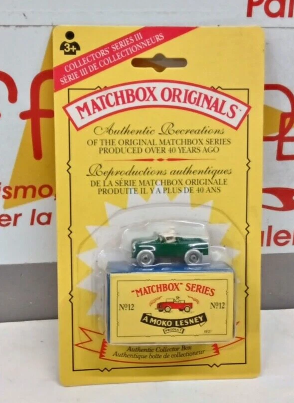 MATCHBOX LESNEY RIPRODUZIONE 1993      N°12 - Immagine 1 di 1