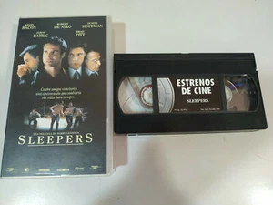 Sleepers Brad Pitt Robert Deniro Dustin Hoffman - VHS Kassette Tape Spanisch - Bild 1 von 3