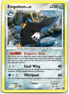Pokémon TCG Empoleon Stormfront 2/100 Holo Holo Rare X122 - Picture 1 of 2