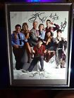 SIGNED BY CAST "3rd Rock from the Sun" 8x10 poster in frame PLUS Original Script