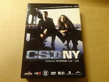 3-DISC DVD BOX / CSI: NY - SEIZOEN 1 - AFLEVERINGEN 1.13 - 1.23 ( DEEL 2 )