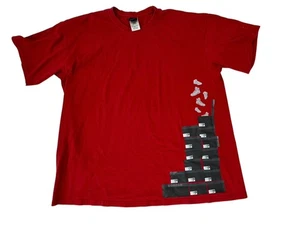 Camiseta deportiva roja vintage Nike Air Jordan para hombre talla XL - Imagen 1 de 10