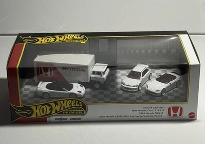 Hot Wheels Honda Diorama Set Ek9 Tipo R, 03 NSX-R, S2000 Aniversario Foto 1 de 4