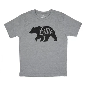Toddler Little Bear Cute Gift for Children Funny Graphic Novelty Family T shirt - Picture 1 of 6