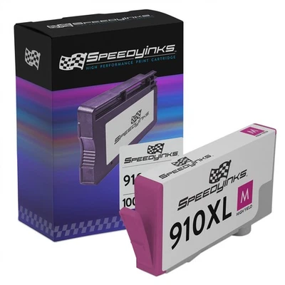 Speedy REMAN HP 910XL 3YL63AN HY Magenta Ink OfficeJet Pro 8010 8020 8025 8030 - Image 1 of 4