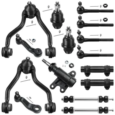 Kit de suspensión delantera de 15 piezas para Chevy GMC K1500 K2500 Suburban 4x4 1995-2000, Foto 1 de 4
