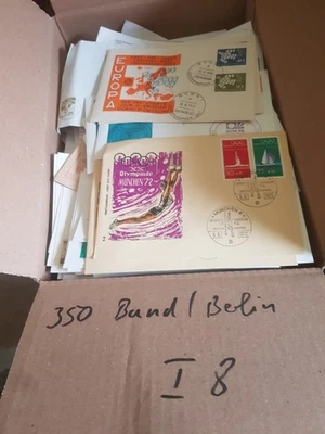 Belegefundgrube 350 Fdc's First Day Covers Letters Documents Waist Frg Berlin I8 - Image 1 of 4