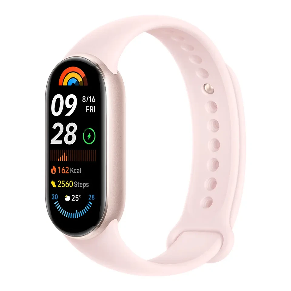 Xiaomi Smart Band 9 Fitness-Tracker AMOLED-Display mit 1200 Nits Sp02-Tracking