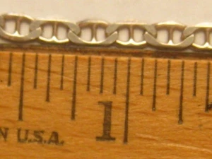 .925 Sterlingsilber Halskette 24 Zoll Gucci Stil - Bild 1 von 5