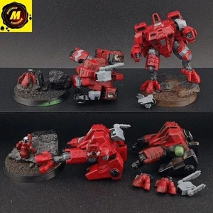 Crisis Battlesuits (Previous Sculpts) (x4) (Partial) - #154393 - Tau Empire - Bild 1 von 1