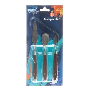 Stylex Metall Malspachtel 3-teiliges Set mit 3 verschiedenen Größen 1 + 2 + 5 - Picture 1 of 1