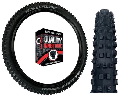 Schwalbe MAGIC MARY 26 x 2.35 BIKE PARK Performance ADDIX MTB TYRE & TUBE - Image 1 of 4