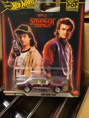BMW 733i 1983 Hot Wheels Premium 2025 Pop Culture Stranger Things estuche ¡fresco! Foto 1 de 4