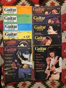 Vintage Guitar Player Magazine Lot 1971 - 1975. 11 Total Issues. See Pics - Picture 1 of 17