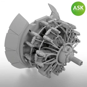 Art Scale Kit 200-A72026 - 1:72 Nakajima Sakae 12 engine incl. exhausts and the  - Picture 1 of 1