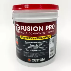 NEW Fusion Pro Single Component Grout, 1 Gallon - Platinum #115, FP1151-2T - Picture 1 of 7