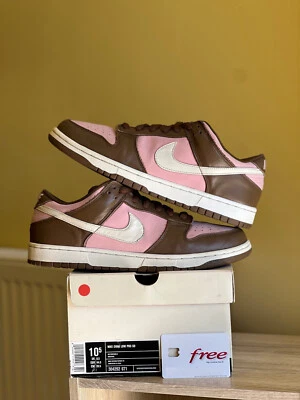 2005 Nike Dunk Low SB Stussy Cherry 44.5 10.5 Supreme Concepts High Parra travis - Photo 1/4