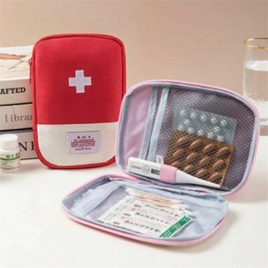 Outdoor First Aid Storage Bag Portable Medical Kit Bag Waterproof Home Organizer - Picture 1 of 15