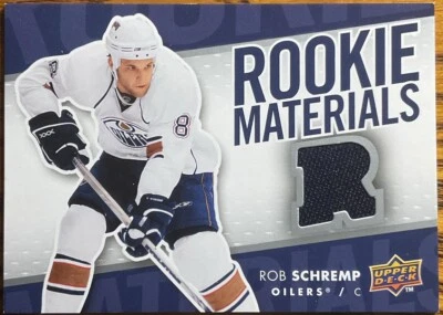 2007-08 Upper Deck Rookie Materials Rob Schremp #RM-RS Edmonton Oilers - Image 1 of 2