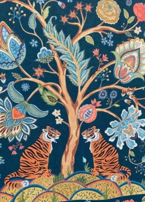 Paloma Tree of Life Cushion Fabric – Pre-cut Squares (1, 2 & 6 Pieces) - Image 1 of 4