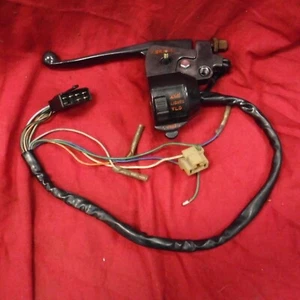 352000-MC1-670 USED OEM HONDA CM450A CM400A LEFT TURN SIGNAL HORN SWITCH ASSY - Picture 1 of 2