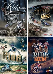 RIDE - THE COMPLETE SET of 4 DVDs - MX DVD - Picture 1 of 1