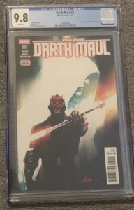 Star Wars Darth Maul #2 2017 1st Print CGC 9.8 2017 1st Appearance Cad Bane!! - Picture 1 of 6
