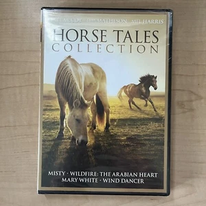 HORSE TALES COLLECTION~DVD 2 Disc's 4 movies New sealed Wind Dancer/Misty etc - Picture 1 of 10