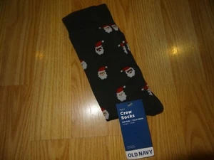 Men's Santa Claus Socks by Old Navy **NWT** Great Gift - Picture 1 of 2