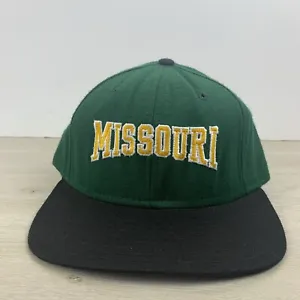 Vintage Missouri Tigers 6 3/4 Hat NCAA Green 6 3/4 Mizzou Tigers Hat Cap - Picture 1 of 9