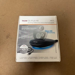 Beurer GL 44-teiliges Set LED-Beleuchtung Dockingstation nur für Blutzuckermessgerät - Bild 1 von 6