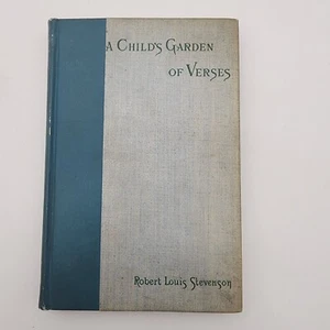 A Child’s Garden Of Verses 1899 Robert Louis Stevenson VGAC - Bild 1 von 17