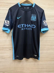 Nike Manchester City 2015/2016 Away Sterling #7 Jersey Shirt Mens Size Medium - Picture 1 of 11