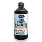 Sports, Triple Strength L-Carnitine Liquid, Citrus 3,000 Mg 16 Fl Oz, Exp 08/24