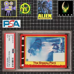 1979 Topps Alien - 25 Brett & Parker / The Steamy Peril - PSA 8 NM-MT - Picture 1 of 4