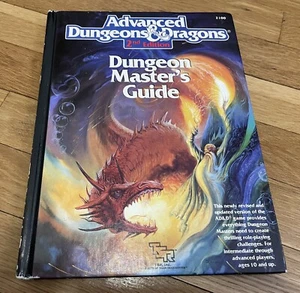 Advanced Dungeons & Dragons 2e Dungeon Master's Guide HC Original Cover - Picture 1 of 8