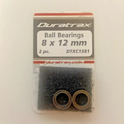 8x12mm Bearings (2) Duratrax DTXC1581 NEW OLD INVENTORY - Image 1 of 3