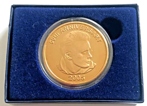 JAMES DEAN 2005 COMMEMORATIVE GOLD COIN One Ounce Collectible RARE! - Picture 1 of 2